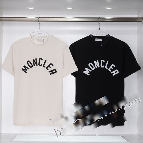 MONCLER偽物ブランド半袖Tシャツ2色可選 最安値新品モンクレールスーパーコピー人気定番2023