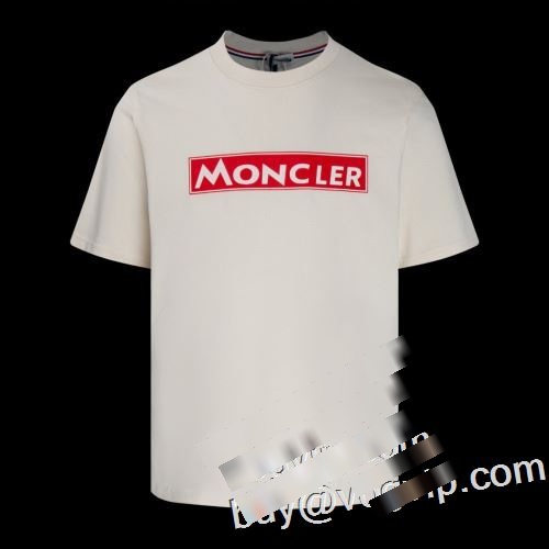 モンクレールブランドコピー2023最新入荷大歓迎な専門店MONCLERスーパーコピー半袖Tシャツ2色可選