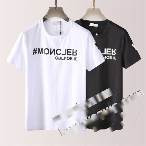 ◆モデル愛用◆ モンクレール MONCLER 2色可選 プリント モンクレールブランドスーパーコピー スタイリッシュな印象 2022 半袖Tシャツ