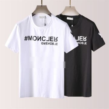 ◆モデル愛用◆ モンクレール MONCLER 2色可選 プリント モンクレールブランドスーパーコピー スタイリッシュな印象 2022 半袖Tシャツ