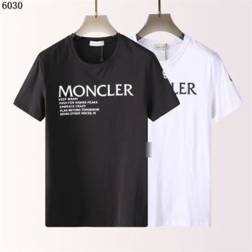 高級感演出 シンプル 半袖Tシャツ 2色可選 モンクレールブランドコピー 2022 吸汗性に優れ モンクレール MONCLER