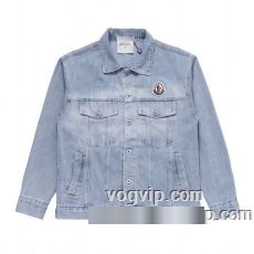 ブランド コピー 2023年モデル入荷 優美なお出かけスタイル モンクレール MONCLER デニムジャケット 超激得100%新品
