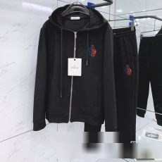 着心地抜群 2023新款 モンクレールブランド 偽物 通販 MONCLER ジャージセット 上下セット 保温効果は抜群 2色可選