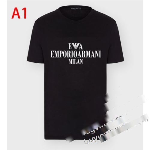 アルマーニ ARMANI 大人キレイに仕立てる 半袖Tシャツ 12色可選 2023SS 服 新作 新着 ブランド コピー