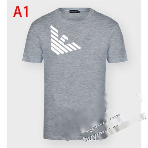 海外セレブ定番愛用 アルマーニ ARMANI 半袖Tシャツコピー 2023 7色可選 カジュアル ナチュラル おしゃれ オシャレ 可愛い