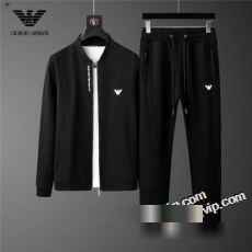 個性的なデザ アルマーニブランド コピー ARMANI 2023 ジャージセット 厚手の生地 上下セット 2色可選