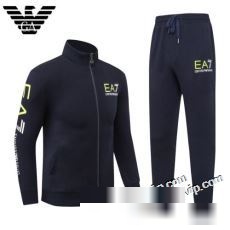 最安値に挑戦 アルマーニ ARMANIブランド コピー 2023 ジャージセット パーカー 春先まで使える 上下セット 3色可選