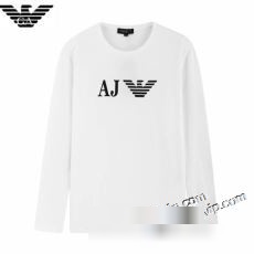 アルマーニブランド 偽物 通販 スタイリングのアクセントにぴったりな長袖Tシャツが合計7色の豊富なカラーバリエーションで登場！ ARMANI 2023 長袖Tシャツ 3色可選