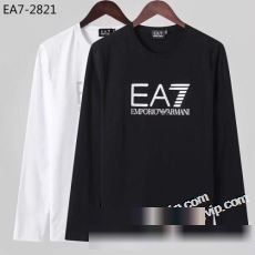 アルマーニ ARMANI 2023 首胸ロゴ 長袖Tシャツ コピー 2色可選 自然な肌触り