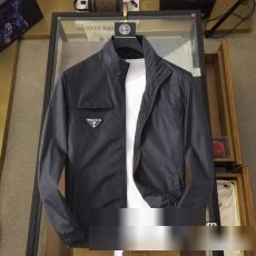 着心地抜群 スーパーコピー 2023秋冬 プラダ PRADA ブルゾン スタジャン ジャンパー 男女兼用 春秋