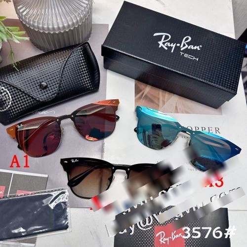 個性的なデザイン 2023 サングラス レイバン偽物ブランド 人気商品 RAYBAN メガネ 3色可選