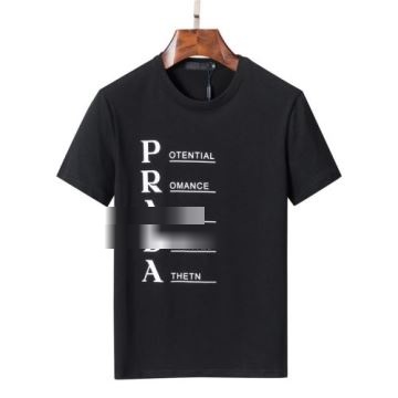 半袖Tシャツ PRADAコピー プレゼントに 2色可選 プラダコピー 2022 自然な肌触り   