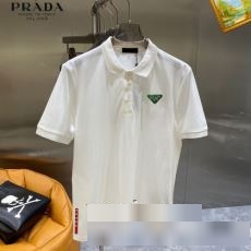 プラダスーパーコピー 激安 PRADA 2023 モデル大絶賛? 半袖ポロシャツ 2色可選