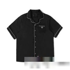特別人気感謝SALE プラダ PRADAブランドスーパーコピー 2023春夏季超人気 吸汗速乾 半袖ポロシャツ シャツ