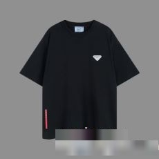 プラダ PRADAコピーブランド ファッション 人気 2023 優しいフィット感 半袖Tシャツ 2色可選