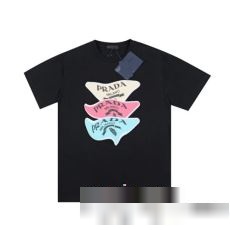 最高品質のブランドコピー専門店 プラダ PRADA 2023夏季 半袖Tシャツ 2色可選 暖かみのある肌触り