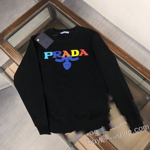 2色可選 2023年モデル入荷 プラダ PRADA 最高N級ブランドコピー 防寒 プルオーバーパーカー 人目を惹くデザイン