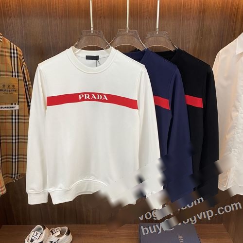 プラダ PRADA 2023新作 最高品質のブランドコピー専門店 プルオーバーパーカー 3色可選 綺麗に決まるフォルム！