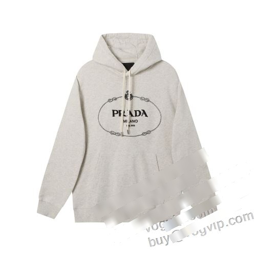 ブランドスーパーコピー 2023秋冬 人気新品★超特価★ プラダ PRADA しっかり暖かな感じ パーカー 2色可選