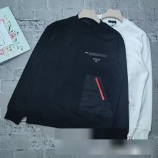 2023秋冬 プラダコピー PRADA プルオーバーパーカー 定番人気 2色可選 一番人気の新作はこれ