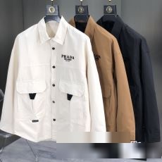 今買い◎得 ブランド コピー 2023最新入荷 日常のアウター使える プラダ PRADA ブルゾン 3色可選
