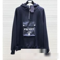 プラダ PRADA 存在感◎ スーパーコピー 激安 2色可選 2023新款 防寒 暖かい あったか 秋 秋冬 秋服 パーカー