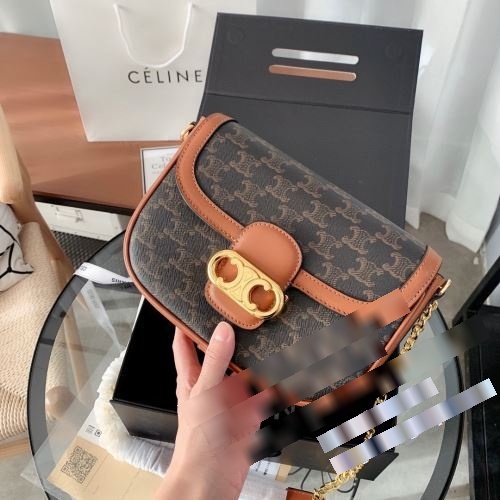 CELINE ショルダーバッグ 高級感ある 3色可選 バランスのいい大きさ 2022 セリーヌブランド 偽物 通販