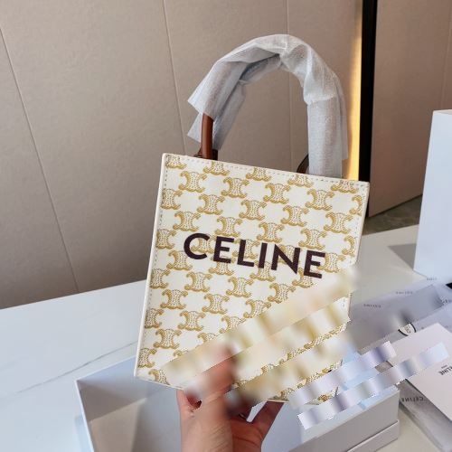 2022 海外セレブ定番愛用 セリーヌ CELINE 手持ち&ショルダー掛け ハンドバッグ レディース ママバッグ 大きめ 肩掛け 手提げ 仕事用 通学 通勤 CELINEスーパーコピー ショルダーバッグ 2色可選