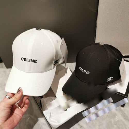 2022 偽物ブランド 完成度の高い逸品 セリーヌ CELINE キャップ 帽子 2色可選 男女兼用 セリーヌコピーブランド 小顔効果大