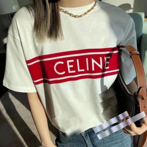 2022 人気激売れ ラックスした雰囲気 セリーヌ CELINE 半袖Tシャツ セリーヌスーパーコピー
