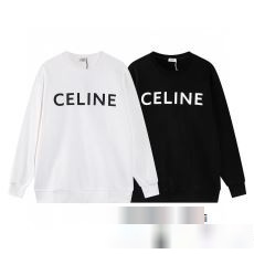 セリーヌスーパーコピー おしゃれに絶大な人気の 2023秋冬季超人気 CELINE カッコいい印象を付ける プルオーバーパーカー 2色可選
