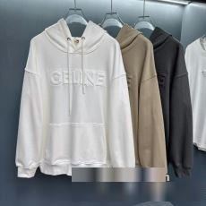 VOGブランドコピー 2023秋冬 セリーヌ CELINE 程よい厚み パーカー 3色可選 一番人気の新作はこれ