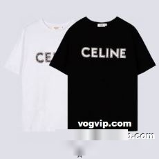 大特価 2022 自分らしいスタイリング セリーヌ CELINEコピー 半袖Tシャツ 2色可選