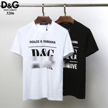 デザイン性の高い ドルチェ＆ガッバーナコピー Dolce&Gabbanaコピー 2色可選 2022 定番のアイテム 半袖シャツ 