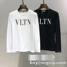 着心地抜群 2022秋冬 ヴァレンティノコピー 長袖Tシャツ 2色可選 高品質 お洒落に魅せる