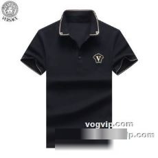 2022秋冬 ヴェルサーチブランドスーパーコピー 活用できるアイテム VERSACE しわになりにくい 半袖ポロシャツ 3色可選