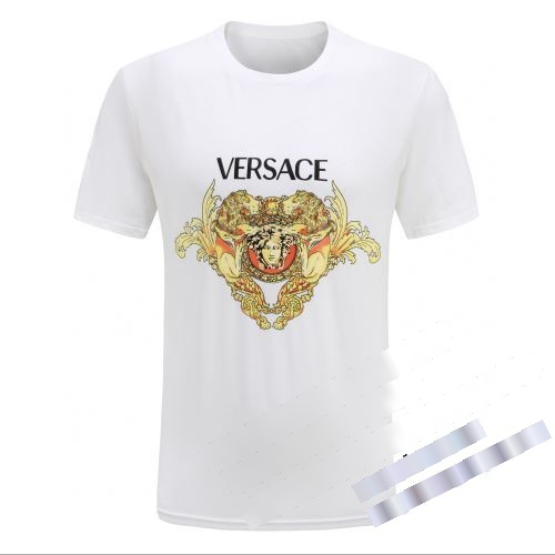 2色可選 半袖Tシャツが新入荷 2022秋のお出かけに最適 ヴェルサーチ VERSACE 半袖Tシャツスーパーコピー