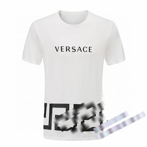 ヴェルサーチ VERSACE 人目を惹くデザイン 半袖Tシャツコピーブランド 2色可選 半袖Tシャツ Tシャツ 夏 サマーTシャツ