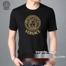コピーブランド 2022秋冬 ヴェルサーチ 売れ筋のいい 半袖Tシャツ 柔らかな生地で肌さわりも抜群★ 4色可選