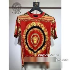 ブランド 偽物 通販 流通限定モデル 上着 夏新作 ヴェルサーチ VERSACE 半袖Tシャツ