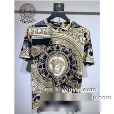 当店ランキング1位常連 VERSACEコピーブランド それでいてソフトな着用感も実現した ヴェルサーチ VERSACE 半袖Tシャツ