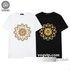 2022 超激得品質保証 半袖Tシャツ Tシャツ メンズ 半袖 2色可選 ヴェルサーチ VERSACEブランドスーパーコピー
