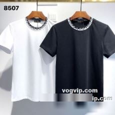 2022春夏に最も需要のある ヴェルサーチブランド コピー 半袖Tシャツ 吸汗性に優れ 2色可選