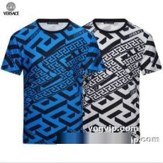 2022秋冬 ヴェルサーチ VERSACE 大好評 ブランド コピー 半袖Tシャツ 2色可選 夏ファッションに必ず大活躍の一枚