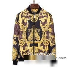 強い魅力を感じる一枚 ヴェルサーチ VERSACE ブルゾン ブランド 偽物 通販 優しい色合い