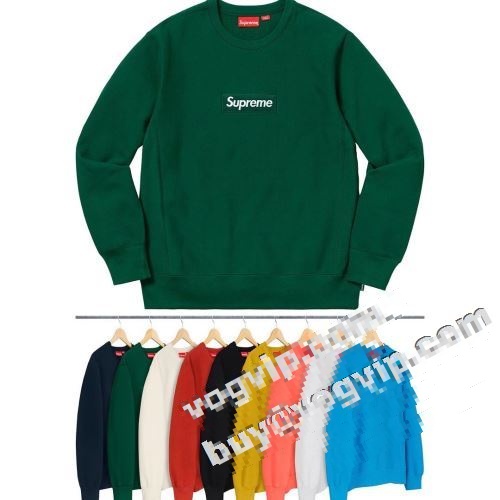 【大人気】定番商品 SUPREMEコピー 5色可選 パーカー シュプリーム コピー Supreme box logo crewneck 2022 