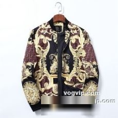 2022秋冬 ヴェルサーチ VERSACE 素敵 ブルゾン 2色可選 汚れしにくい ブランドコピー