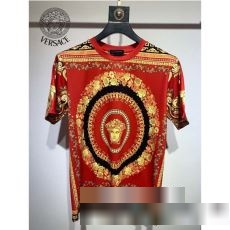 超激得2023 VERSACEスーパーコピー 半袖Tシャツ2色可選 超人気新品ヴェルサーチブランド 偽物 通販