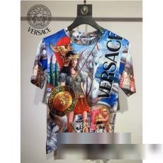 ヴェルサーチ偽物ブランド 2023年春夏新作VERSACEスーパーコピー激安 半袖Tシャツ超激得新作