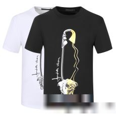 数量限定HOT VERSACEコピー 新作入荷2023 限定セール最新作ヴェルサーチコピー半袖Tシャツ2色可選